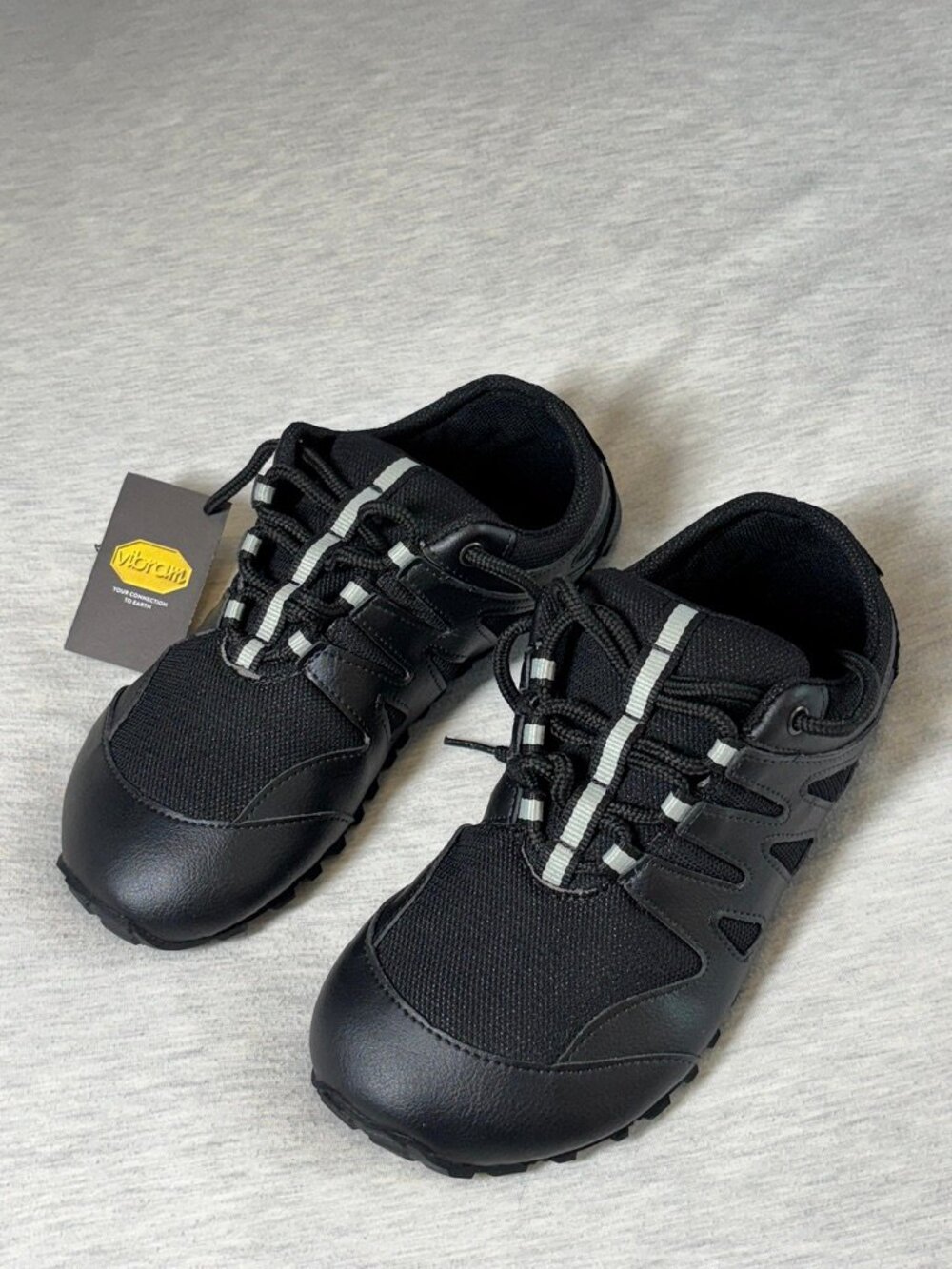 Ahinsa Chitra Trek & Trail Barefoot Wide shoes, black, size 42 EU, NWT